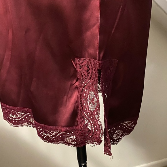 Slip Dress With Lace Details - Picture 2 of 2